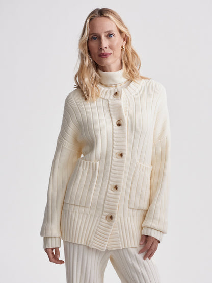 Varley Latest - Pensdale Relaxed Knit Cardigan